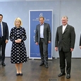 Pressekonferenz mit VertreterInnen von Kirche, Politik und Gesundheitswesen