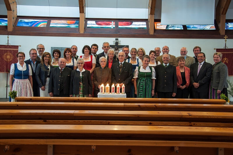 Fotos von der Jubelpaarfeier 2015