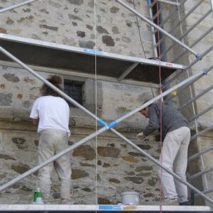 Baustelle Kirche