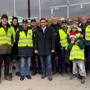 Einkaufsaktion des Lions Club Traun