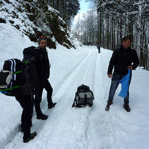 Firmwochenende auf der Ennser Hütte