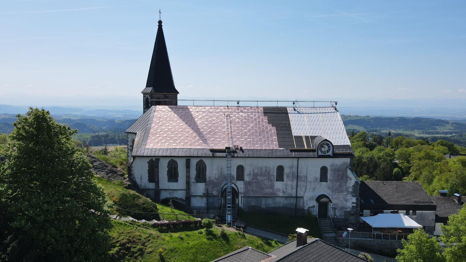 Kirchendacherneuerung