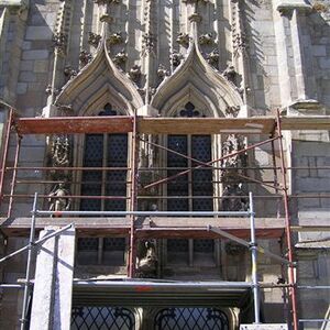 Baustelle Kirche