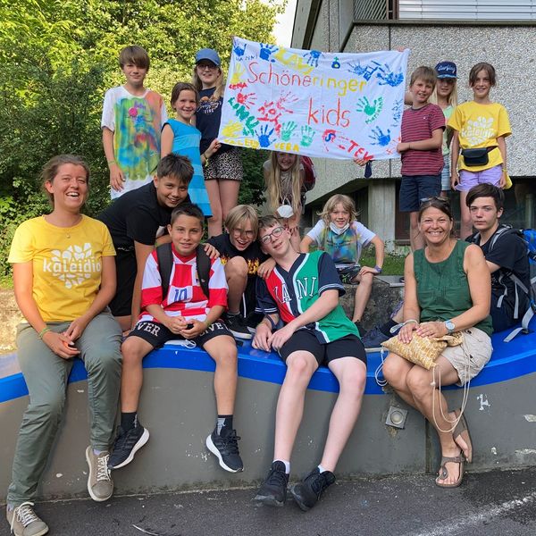 KALEIDIO 2022 / © Pfarrgemeinde Schönering Letzter Tag - Gruppenfoto